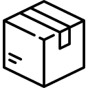 black local moving truck icon