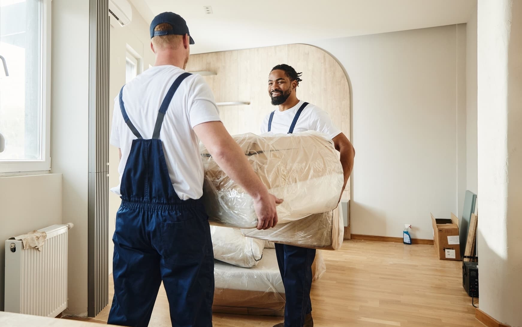 movers moving boxes
